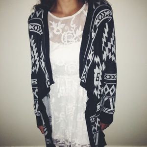 Patterned Cardigan